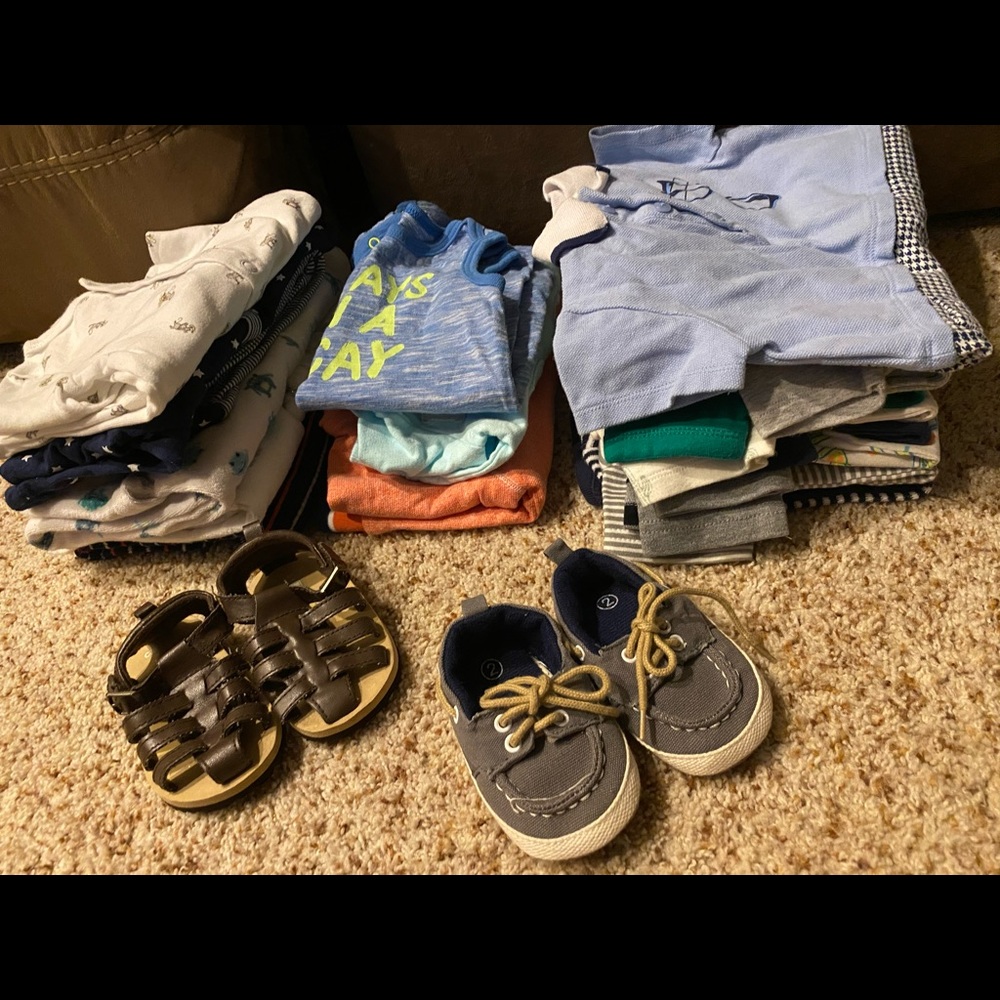 6/6-9mo baby boy lot